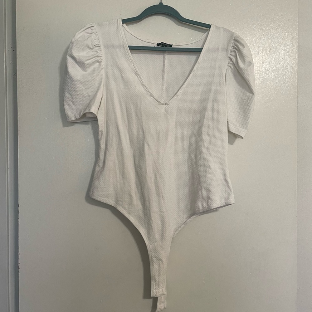 White Wild Fable Bodysuit